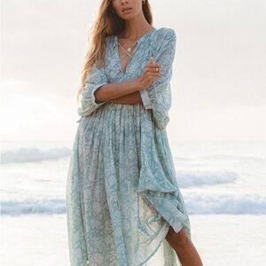 COPY - Daughters of India Kyra Midi Dress in Jade